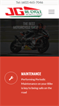 Mobile Screenshot of jgre-cycle.com